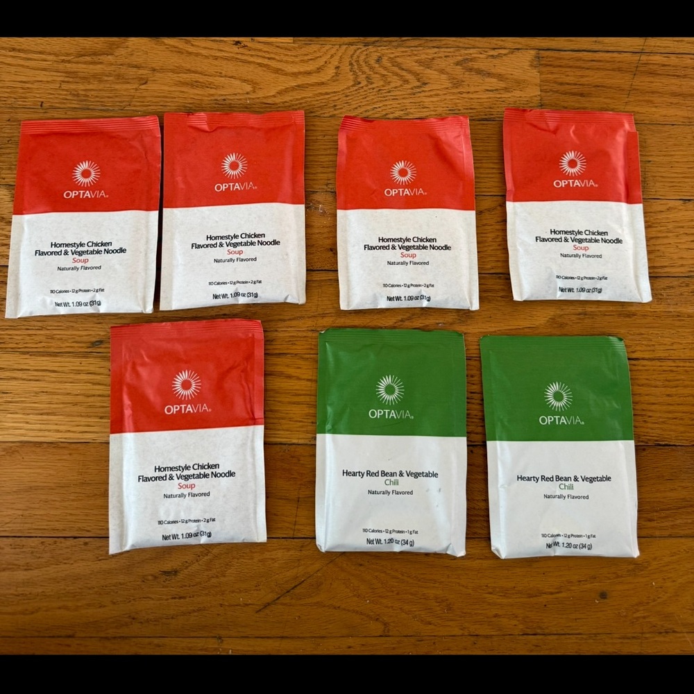 Optavia Meal Replacement 7  Packets